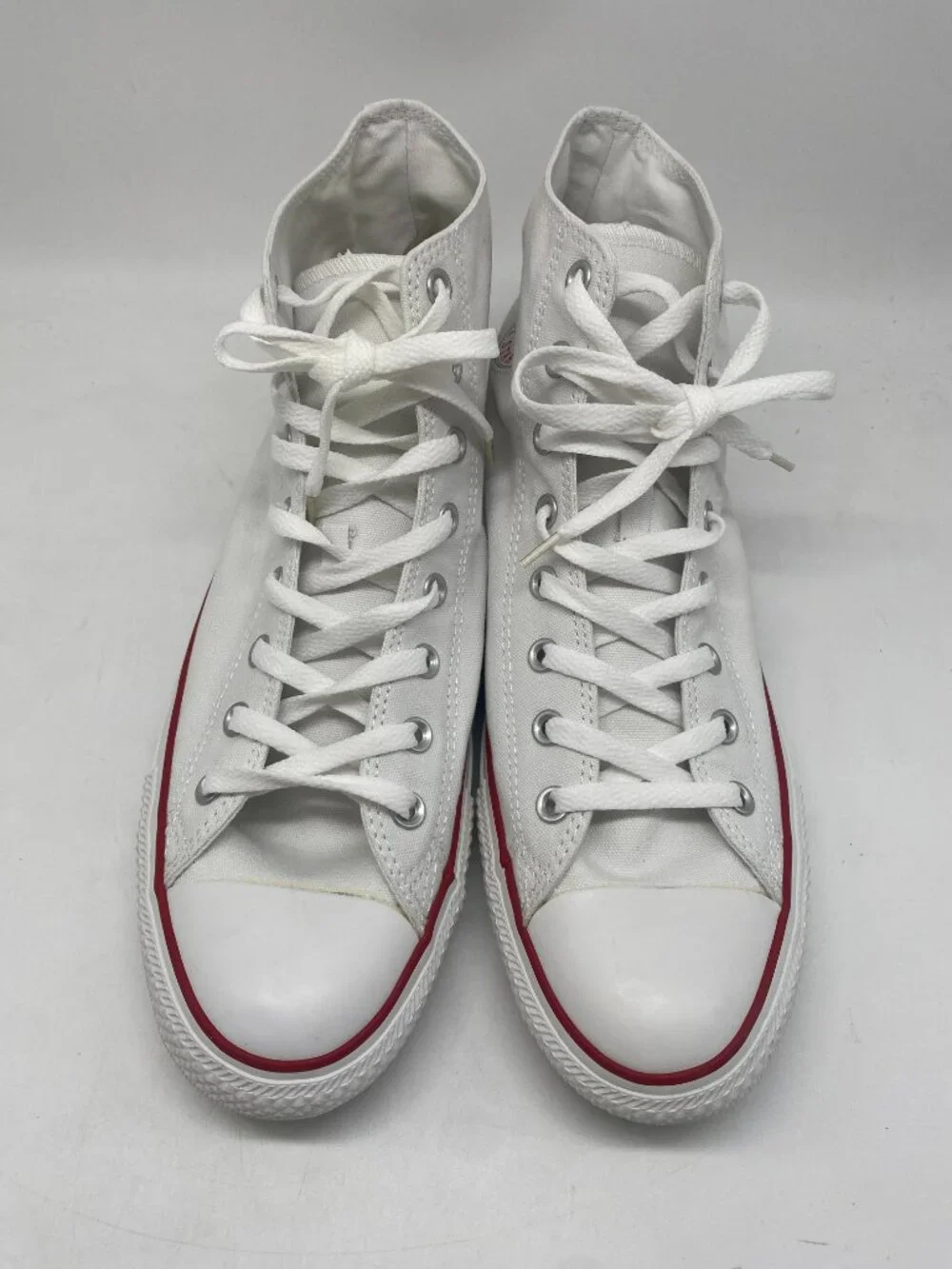 CONVERSE ALL STAR HI WHITE #X7650 US MEN'S SIZE 12